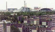 Chernobyl nuclear reactor and Pripyat ghost town