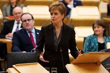 Nicola Sturgeon  EPA