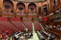 Risultato immagini per parlamento vuoto