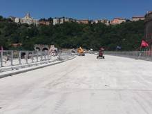 lavori al nuovo ponte di genova