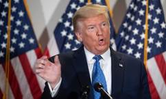 trump ordine contro social