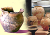 Immagine di alcuni reperti archeologici