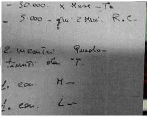 Pizzino di Romeo