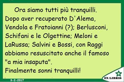 A- Raggi A mia insaputa 3-2-2017